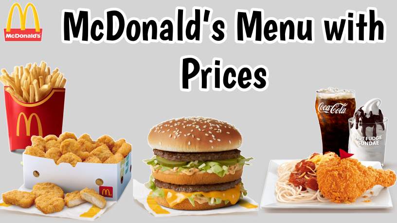 McDo (McDonald's) Menu Price List 2023 Philippines, 49% OFF
